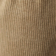 Buddha Stones Casual Buttons Leg Opening Design Women's Cotton Corduroy Pants With Pockets - image 8