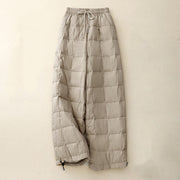 Buddha Stones Winter Drawstring Leg Opening Design Women's Cotton Pants With Pockets - Tan - US8-10，UK/AU12-14，EU40-42 (2XL) - image 1