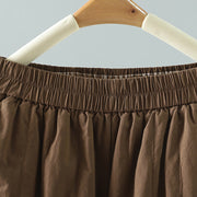 Buddha Stones Winter Plain Women's Harem Cotton Ankle-Length Pants With Pockets - image 19