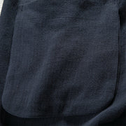 Buddha Stones Pure Color Simple Design Open Front Jacket Men's Cotton Linen Kimono With Pockets - image 4