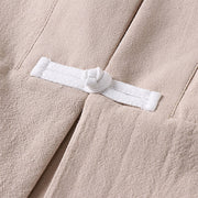 Buddha Stones Vintage Frog-Button Design Men's Open Front Cotton Linen Jacket Kimono With Pockets - image 9