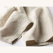 Buddha Stones Casual High Waist Design Women's Harem Cotton 7-8 Length Pants With Pockets - image 6