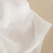 Buddha Stones Summer V-Neck Design Half Sleeve Cotton Midi Dress - image 33