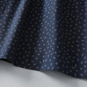 Buddha Stones Printing Floral Pattern Accordion Pleats Design Cotton Linen Midi Dress With Pockets - image 6