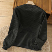 Buddha Stones Retro Plain Women's Cotton Jacket With Pockets - image 16