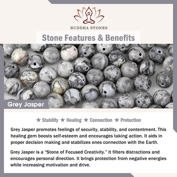 Buddha Stones Natural Various Stones Elephant Spiritual Strength Bracelet - image 13