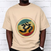Buddha Stones Vibrant Color Simple Circular Mandala Pattern Om Symbol Tee Cotton T-shirt - image 10