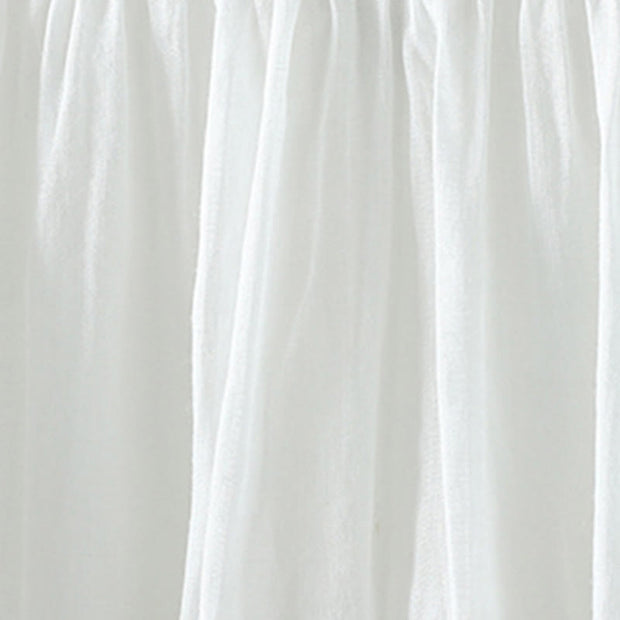 Buddha Stones Summer Retro Pure Color Tassel Design Women's Skirt With Pockets - image 11