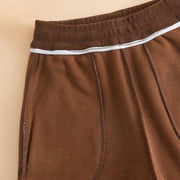 Buddha Stones Women's Fall Pure Color Wide Leg Cotton Pants With Pockets - image 7