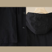 Buddha Stones Women's Plain Color Hoodie Cotton Thermal Fleece-Lined Jacket With Pockets - image 11