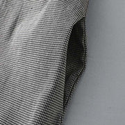 Buddha Stones Causal Plaid Pattern Pleated Ruffled Design Cotton Midi Dress With Pockets - image 8