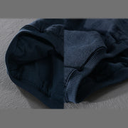 Buddha Stones Ribbed Long Sleeve Design Men's Cotton Linen Jacket Shirt With Pockets - image 16