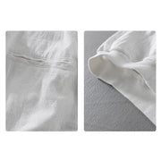 Buddha Stones Ribbed Hem Design Hoodie Men's Cotton Linen Jacket Shirt With Pockets - image 20