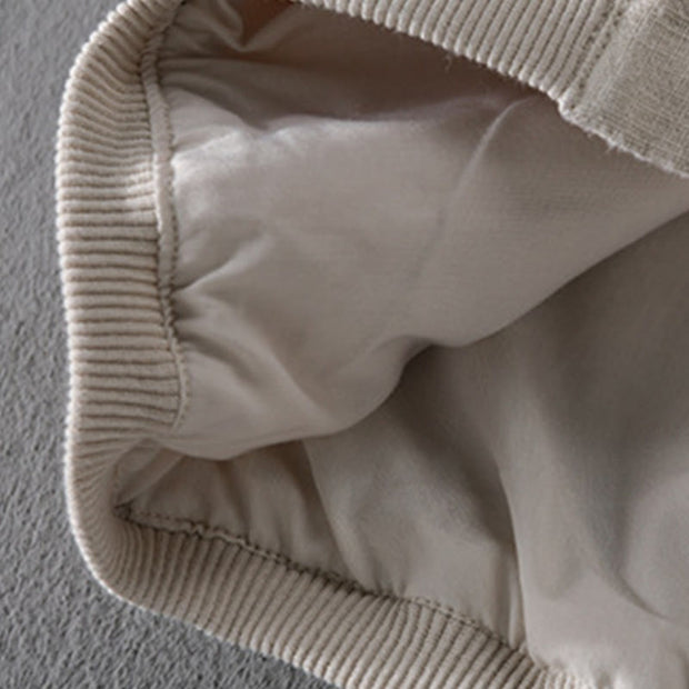 Buddha Stones Casual Solid Color Ribbed Hem Long Sleeve Men's Cotton Linen Shirt With Pockets  - image 13