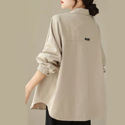 Buddha Stones Casual Solid Color Women's Jacket With Pockets - image 15