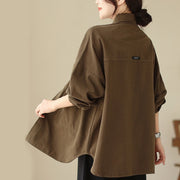 Buddha Stones Casual Solid Color Women's Jacket With Pockets - image 23