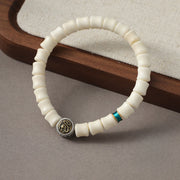 Buddha Stones Bodhi Seed Dragon Pattern Keep Away Evil Spirits Bracelet - Bodhi Seed(Wrist Circumference: 15-17cm) - image 1