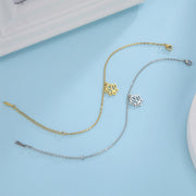 Buddha Stones Lotus Pattern Titanium Steel Enlightenment Bracelet - image 11
