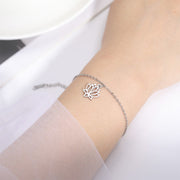 Buddha Stones Lotus Pattern Titanium Steel Enlightenment Bracelet - image 2