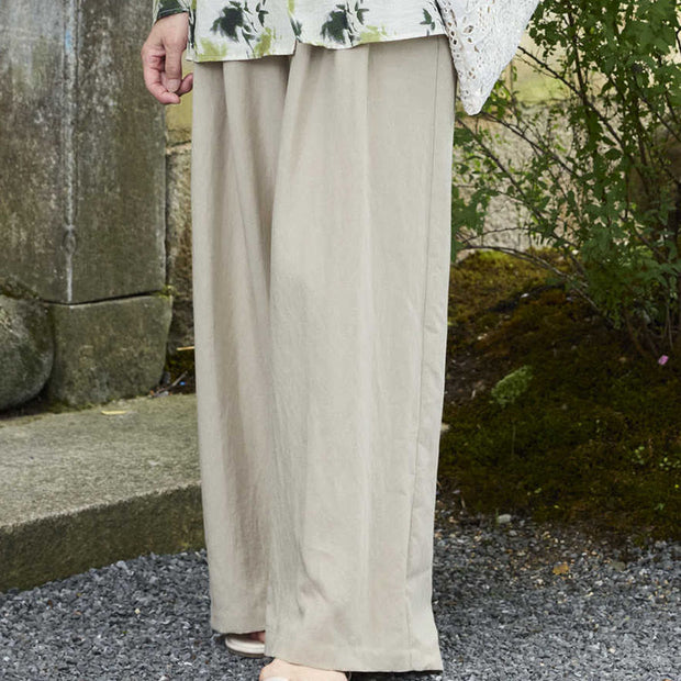 Buddha Stones Plain Ankle-Length Women's Pants With Pockets For Older Adults - image 6