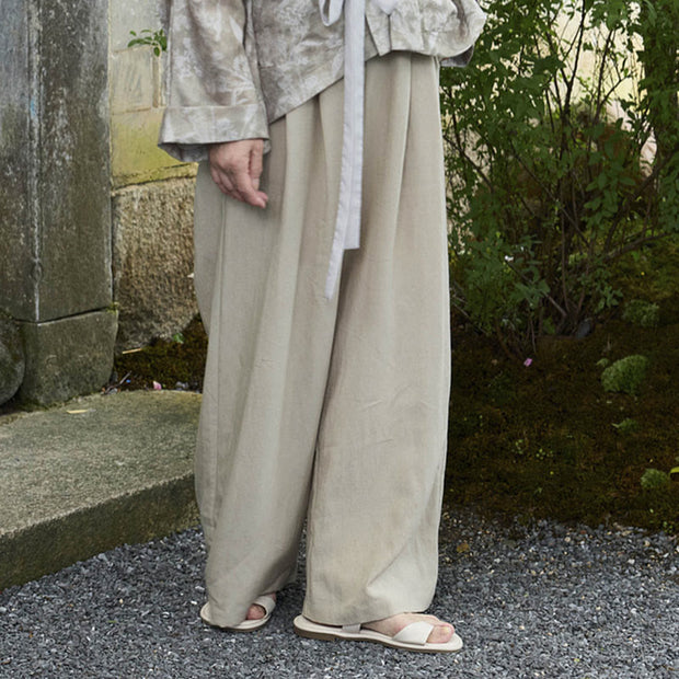 Buddha Stones Plain Ankle-Length Women's Pants With Pockets For Older Adults - image 2