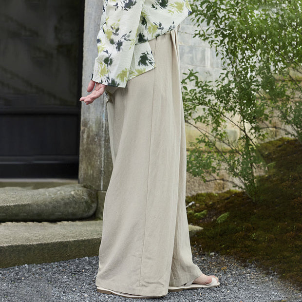 Buddha Stones Plain Ankle-Length Women's Pants With Pockets For Older Adults - image 4