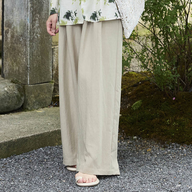 Buddha Stones Plain Ankle-Length Women's Pants With Pockets For Older Adults - image 15