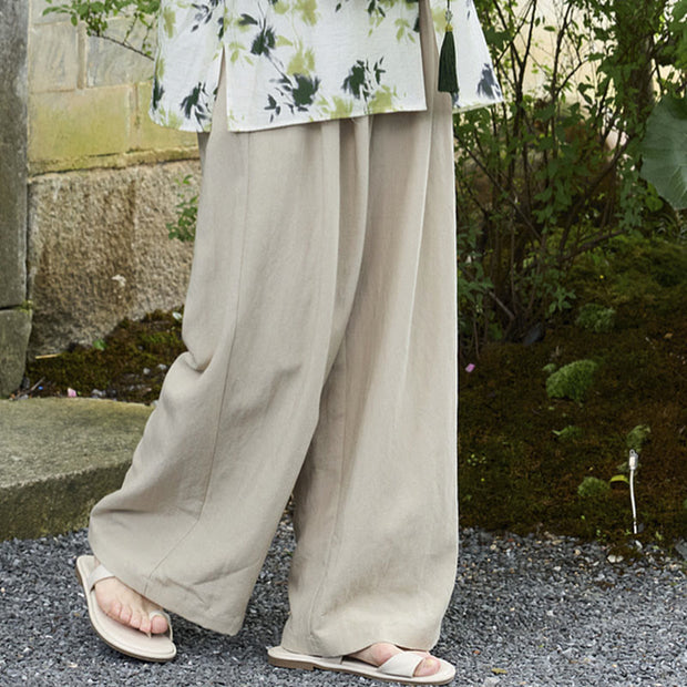 Buddha Stones Plain Ankle-Length Women's Pants With Pockets For Older Adults - image 11