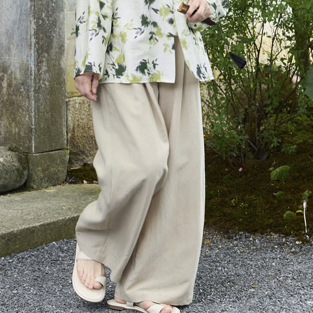 Buddha Stones Plain Ankle-Length Women's Pants With Pockets For Older Adults - image 8