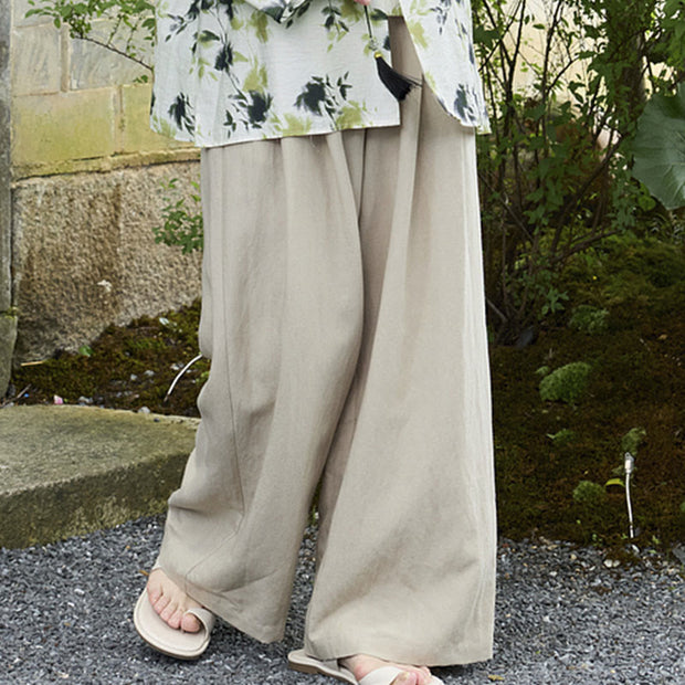 Buddha Stones Plain Ankle-Length Women's Pants With Pockets For Older Adults - image 10