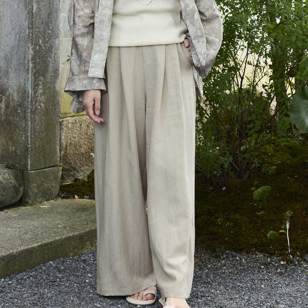 Buddha Stones Plain Ankle-Length Women's Pants With Pockets For Older Adults - image 13