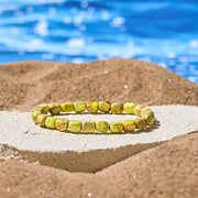 FREE Today: Anti-stress and Happiness Natural Colorful Emperor Stone Oval Square Beads Bracelet - image 12