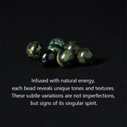 Buddha Stones Natural Grey Jasper Kambamba Jasper Citrine Horse Zodiac PiXiu Protection Bracelet - image 8