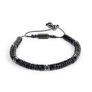 Buddha Stones Small Black Obsidian Green Aventurine Grey Jasper Tiger Eye Strength Rope Bracelet - image 11
