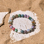 Buddha Stones Natural Various Stones Elephant Spiritual Strength Bracelet - image 30
