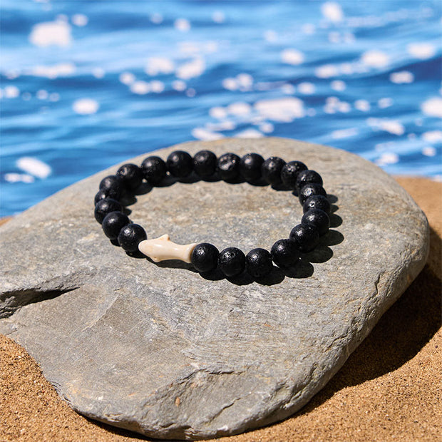 FREE Today: Positivity and Wisdom Natural Agate Stone Shark Bracelet - image 17