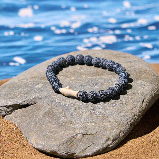 FREE Today: Positivity and Wisdom Natural Agate Stone Shark Bracelet - image 9