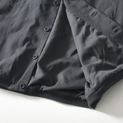 Buddha Stones Fall Solid Long Sleeve Buttons Down Men Cotton Shirt With Pockets - image 20