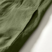 Buddha Stones Fall Solid Long Sleeve Buttons Down Men Cotton Shirt With Pockets - image 27