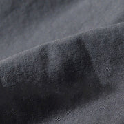 Buddha Stones Fall Solid Long Sleeve Buttons Down Men Cotton Shirt With Pockets - image 22