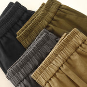 Buddha Stones Casual Snap Buttons Women's Cotton Polyester Pants With Pockets - image 15