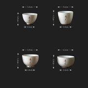 Buddha Stones Koi Fish Teacup Kung Fu Tea Cup - image 15