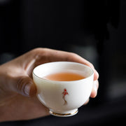 Buddha Stones Koi Fish Teacup Kung Fu Tea Cup - image 6