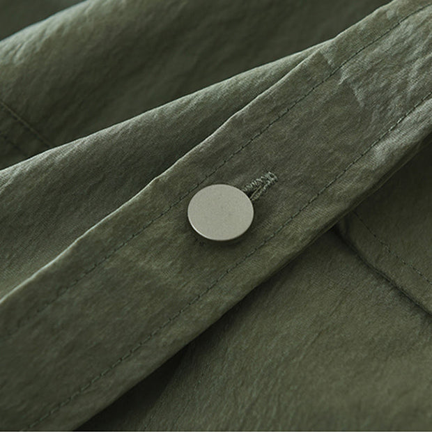 Buddha Stones Daily Long Sleeve Buttons Simple Design Men's Shirt With Pockets - image 6