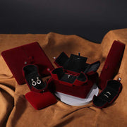 Buddha Stones Jewelry Storage Box Flannel Gift Box - image 1