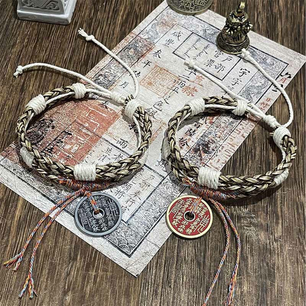 FREE Today: Protection Luck Multi-layer Mountain Ghosts Spend Money Colorful Rope Braided Bracelet - image 4