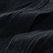 Buddha Stones Simple Long Sleeve Open Front Ramie Cotton Men's Shirts With Pockets - image 15