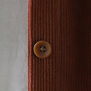 Buddha Stones Corduroy Women's Cotton Long Sleeve Jacket With Pockets - image 9