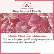 FREE Today: Love and Warmth Natural Buddha Symbol Pink Crystal Pearl Bracelet - image 8