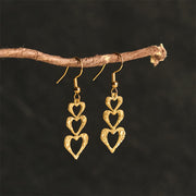 FREE Today: Balance and Calm Elegant Titanium Steel Hammer Marks Earrings - image 12